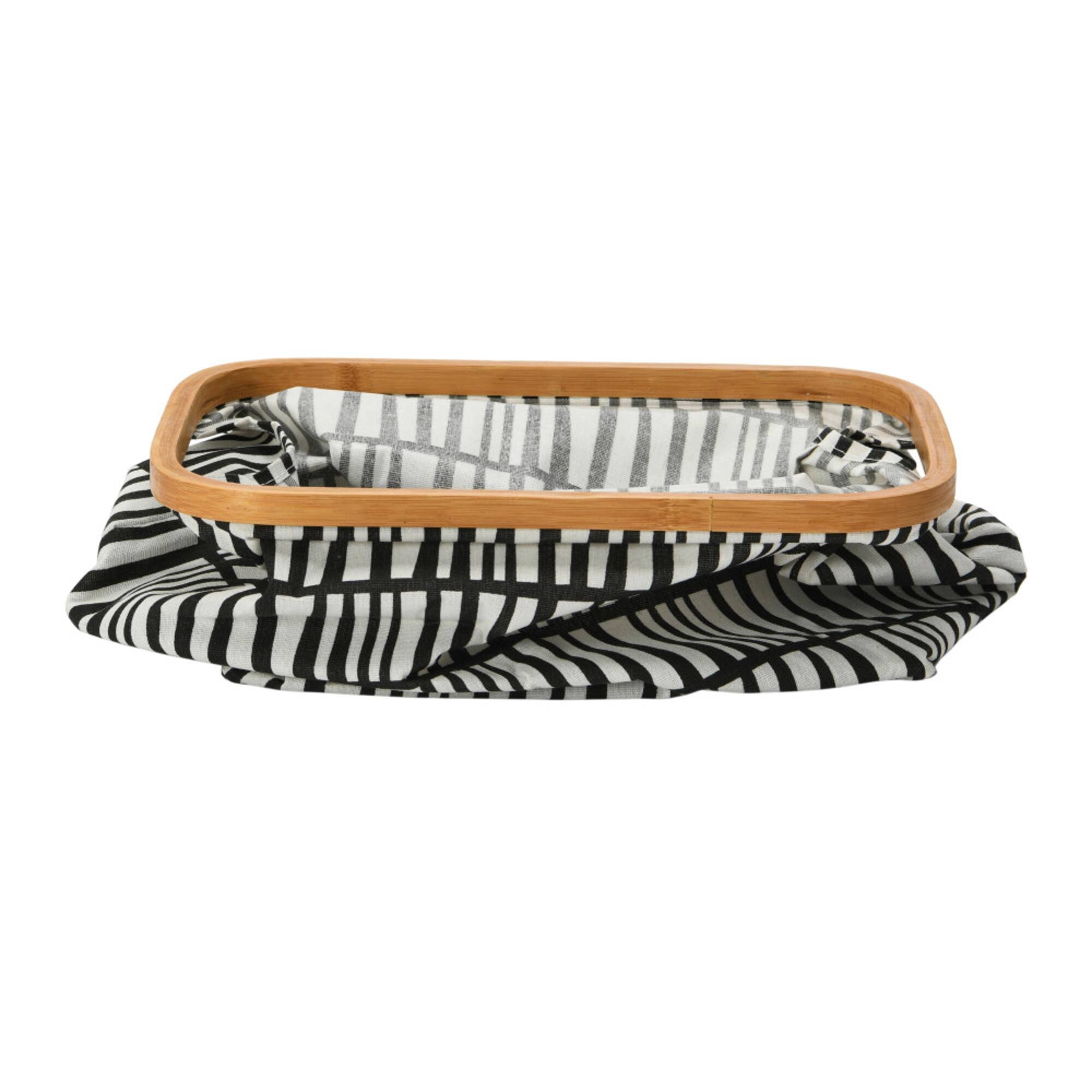 Household Essentials Krush Bamboo Rimmed Basket Set